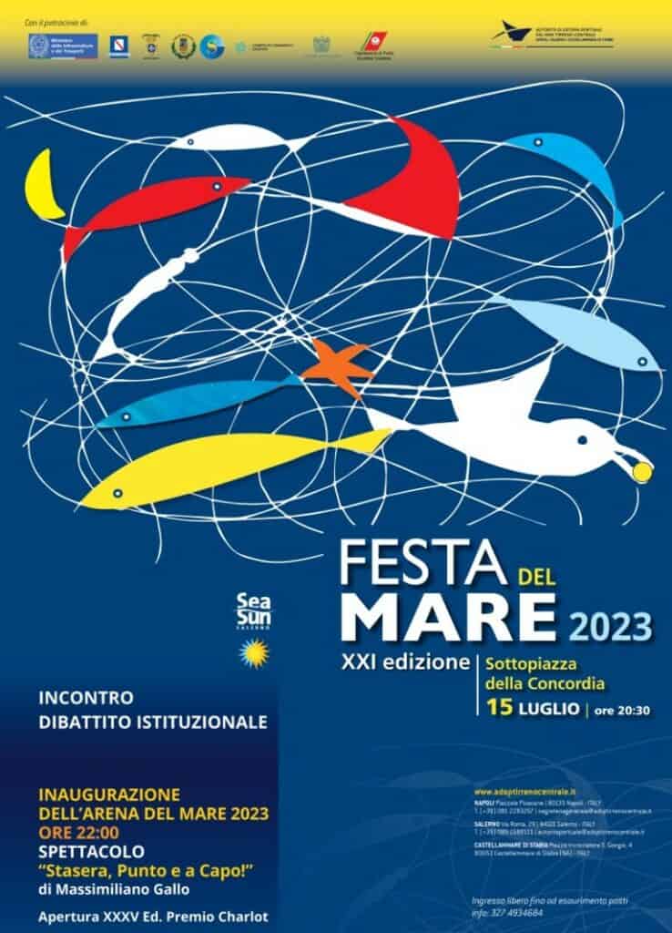 Locandina Festa del Mare 2023